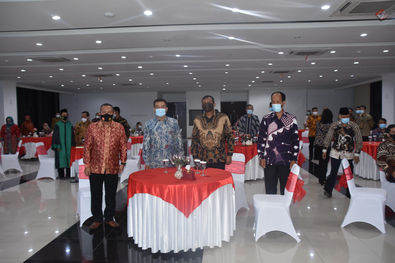 Danrem 073/MKT Kolonel Inf Ari Yulianto, S.I.P Hadiri Pelantikan Sekda Kota Salatiga